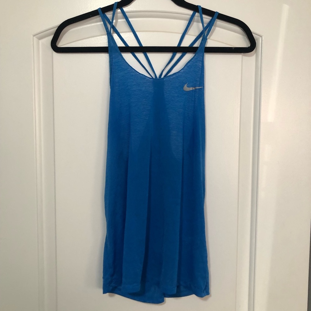 Women’s Blue Nike Athletic Tank Top